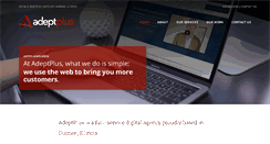 Desktop Screenshot of adeptplus.com